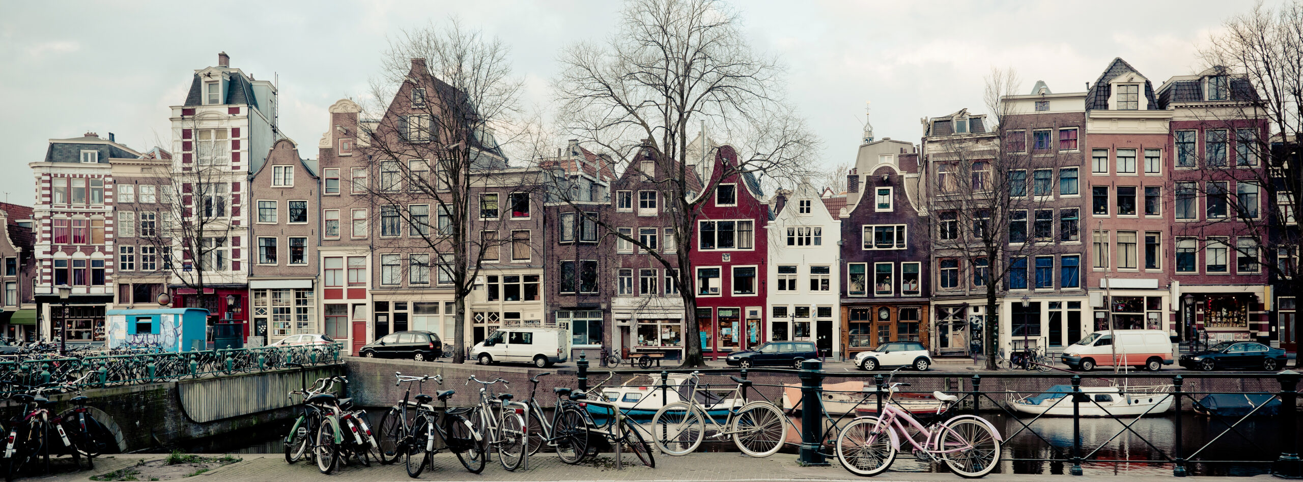 Afbeelding panden grachtergordel Amsterdam